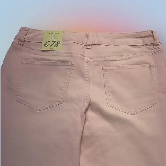 THE LIMITED Women’s 6 Pink Skinny Jeans - Picture 5 of 5